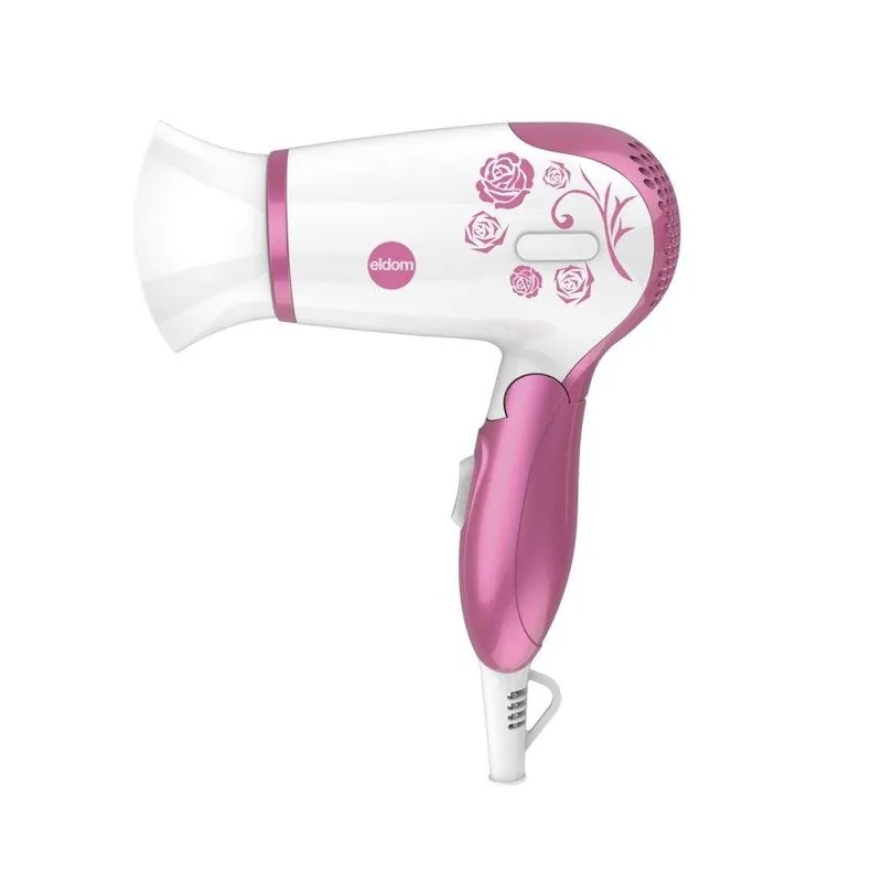 Begränsat antal Rosa Torktumlare 1400W, Vikbar, 2 Nivåer