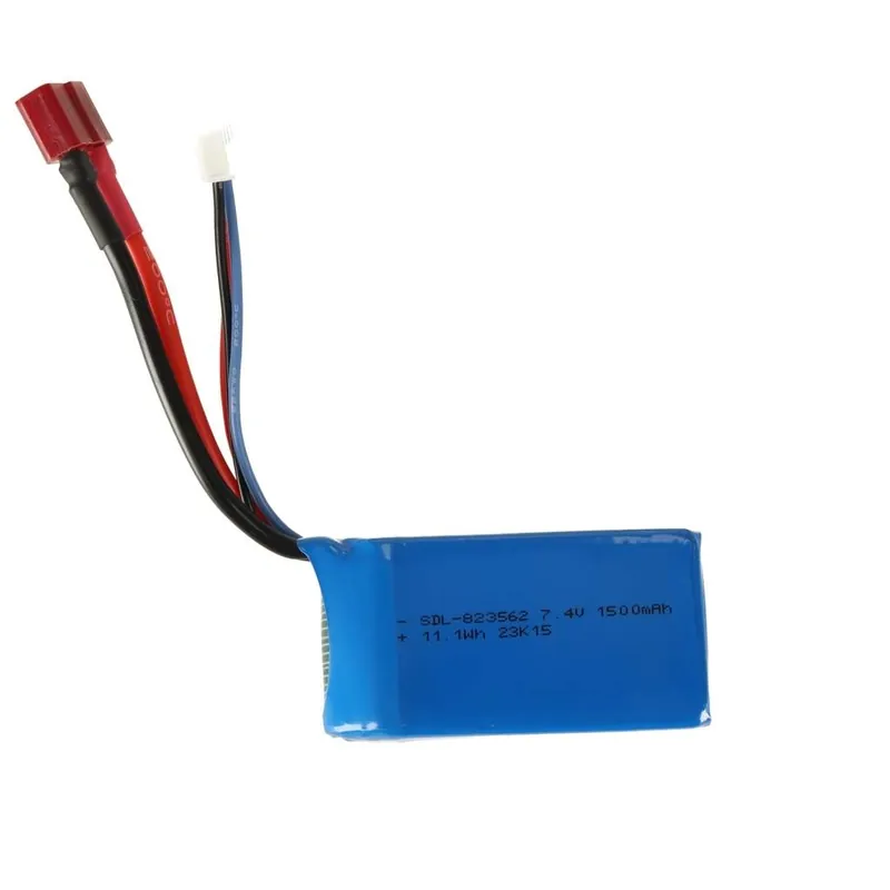 Högpresterande Bilbatteri för RC Bilar 7.4V 1500mAh Bästa pris