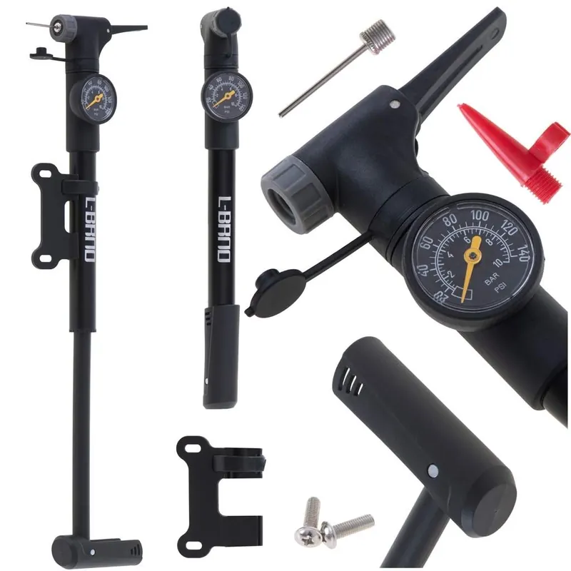 Cykelpump med Manometer och Ergonomiskt Handtag Kampanjpris