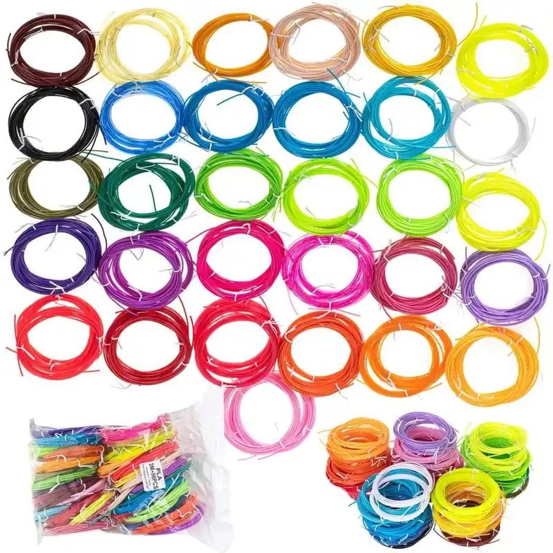 Färgade PLA-påfyllningar 3D-penna 90-pack Endast denna vecka