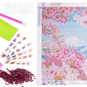 5D Diamantbroderi Mosaikset Körsbärsblomma Sista chansen