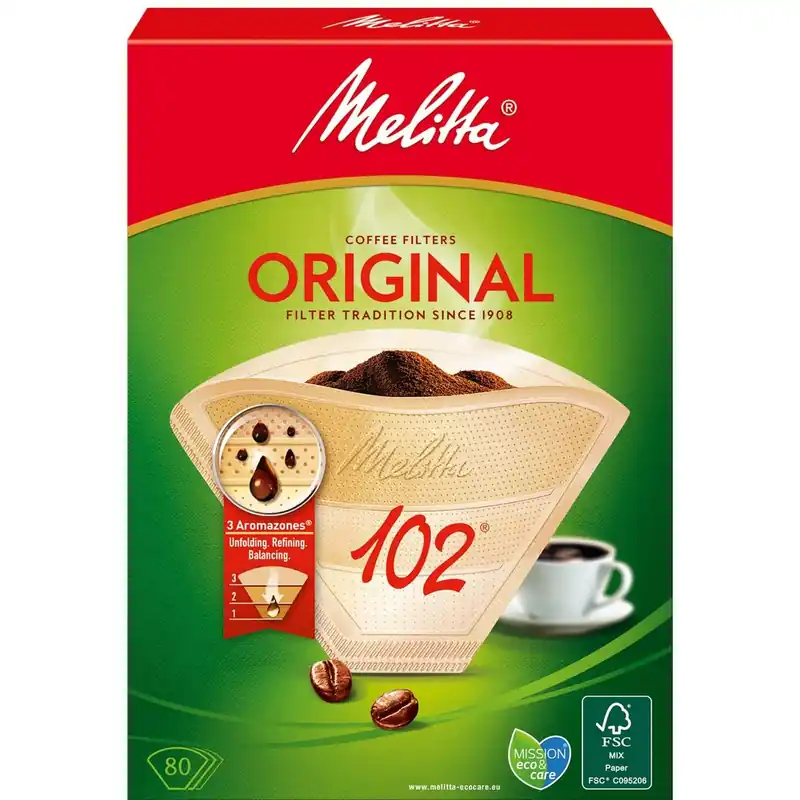 Kaffefilter 102 80pack (Obs 9st DFP) Säker betalning