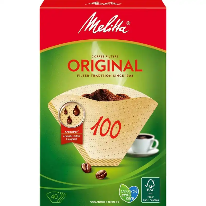 Kaffefilter 100 40pack 9st DFP I lager
