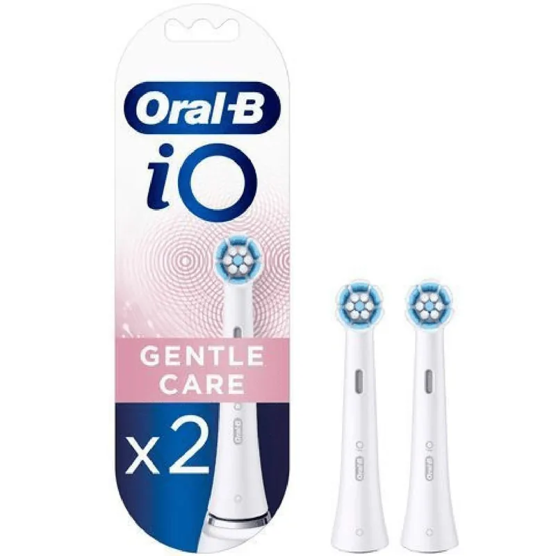 Borsthuvud iO Gentle Care 2st I lager