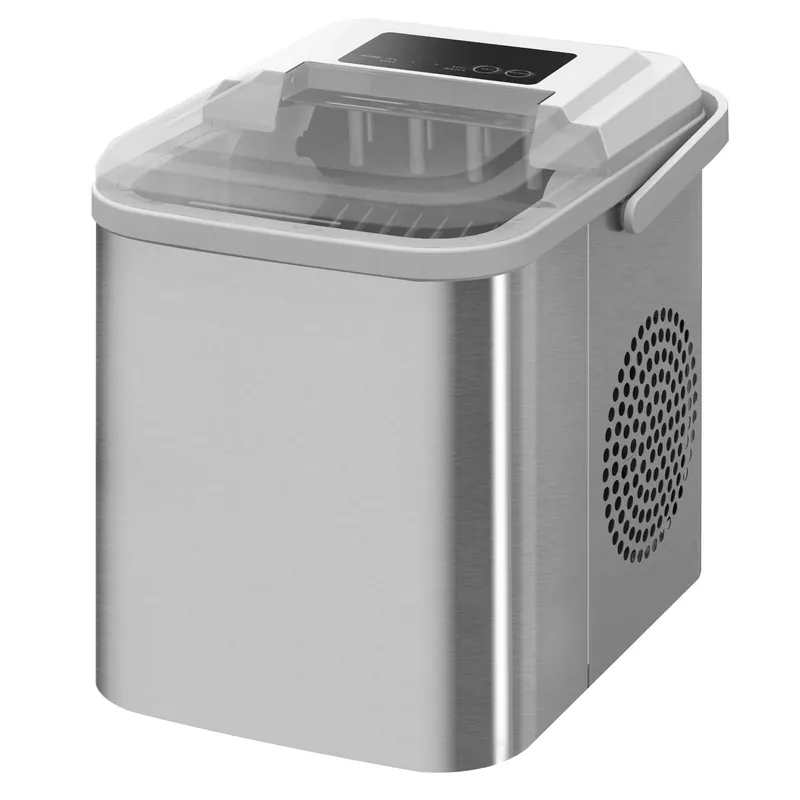 Fynd Isbitsmaskin 12kg/dygn Självrengörande Vit