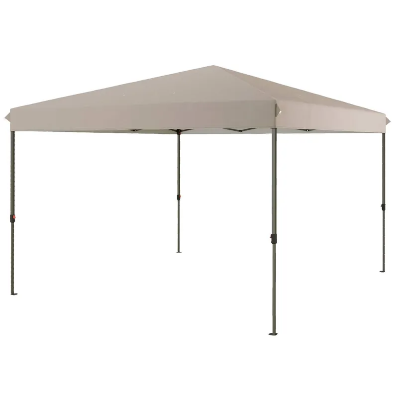 Rea Höjdjusterbar Beige Gazebo 3,6x3,6m för Balkong