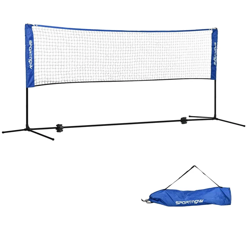 Höjdjusterbart Vikbart Badmintonnät för Inomhus/Utomhus Endast idag