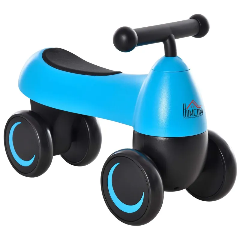 Balanscykel Blå 4 Hjul Utan Pedaler 18-36 Mån Handla nu