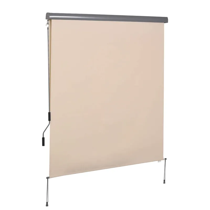 Nedsatt pris Vertikal Balkongmarkis 160x250 cm, Vind- och Insynsskydd