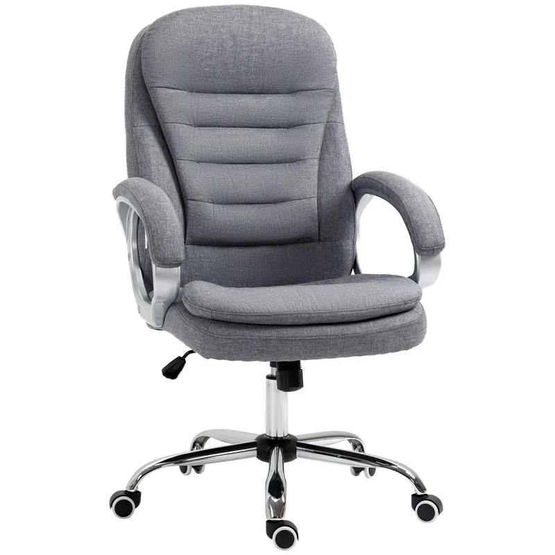 Ergonomisk Kontorsstol med Vippfunktion Grå Billig