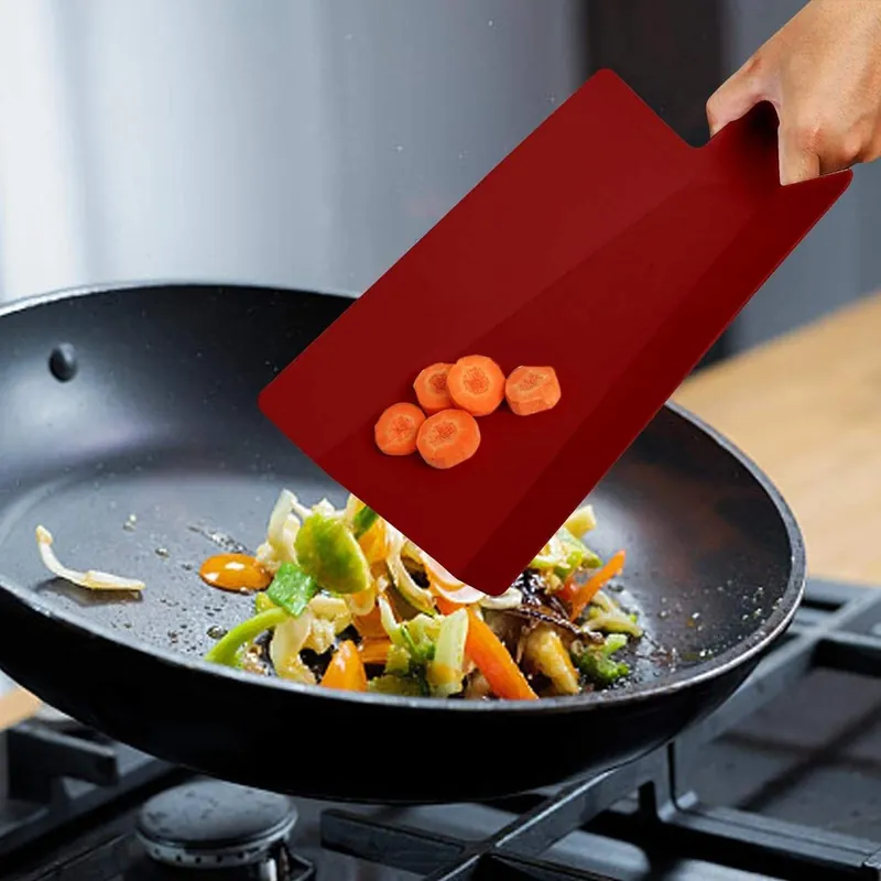 risnedsättning Vikbar Skärbräda - Röd